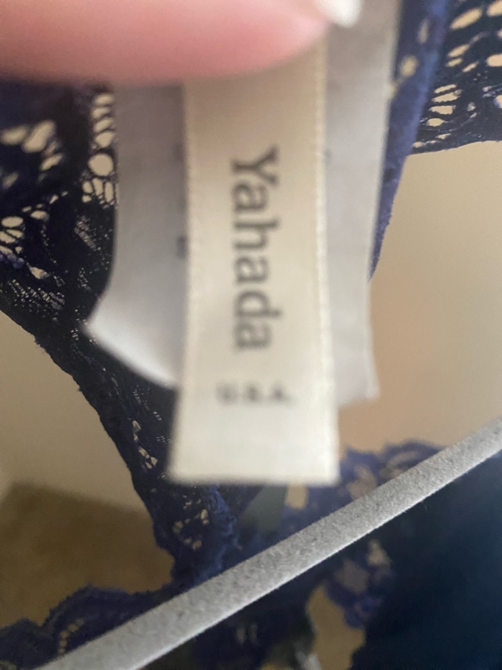 Lace Racerback Bralette - Picture 2 of 5